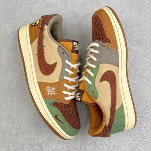 Air Jordan 1 Loe Voodoo' Zion Williamson x DZ7292-200 Shoes-Mens 7 Womens 8.5